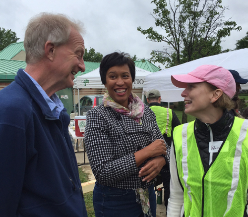 Councilmember Evans, Mayor Bowser, Commissioner Coder