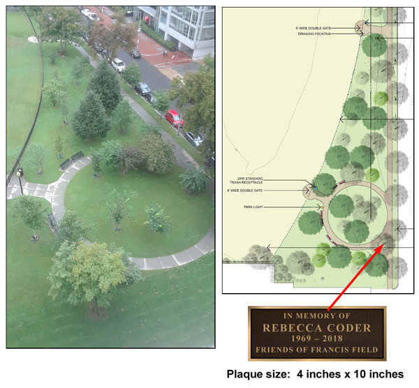 Map and Photo of Rebecca Coder Park